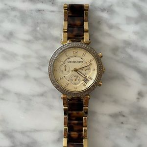 Michael Kors Tortoise Watch